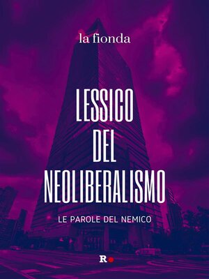 cover image of Lessico del neoliberalismo